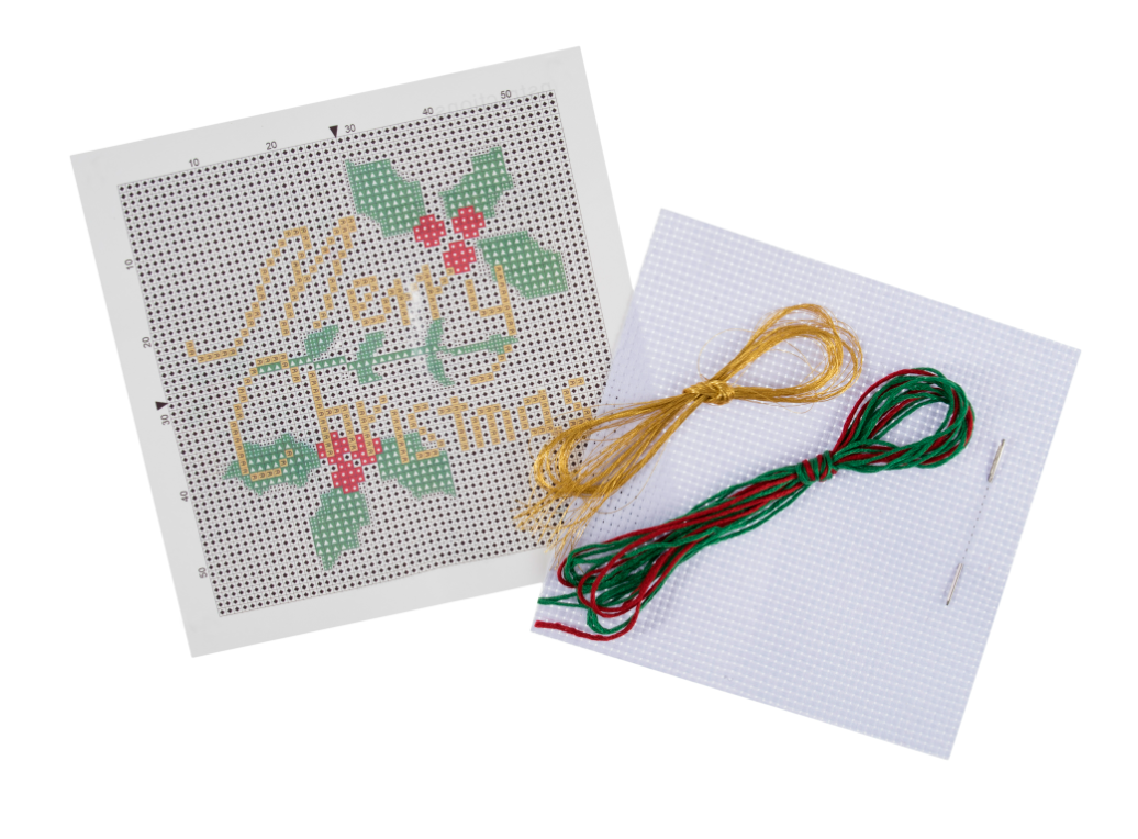 Counted Cross Stitch Kit: Christmas: Merry Christmas