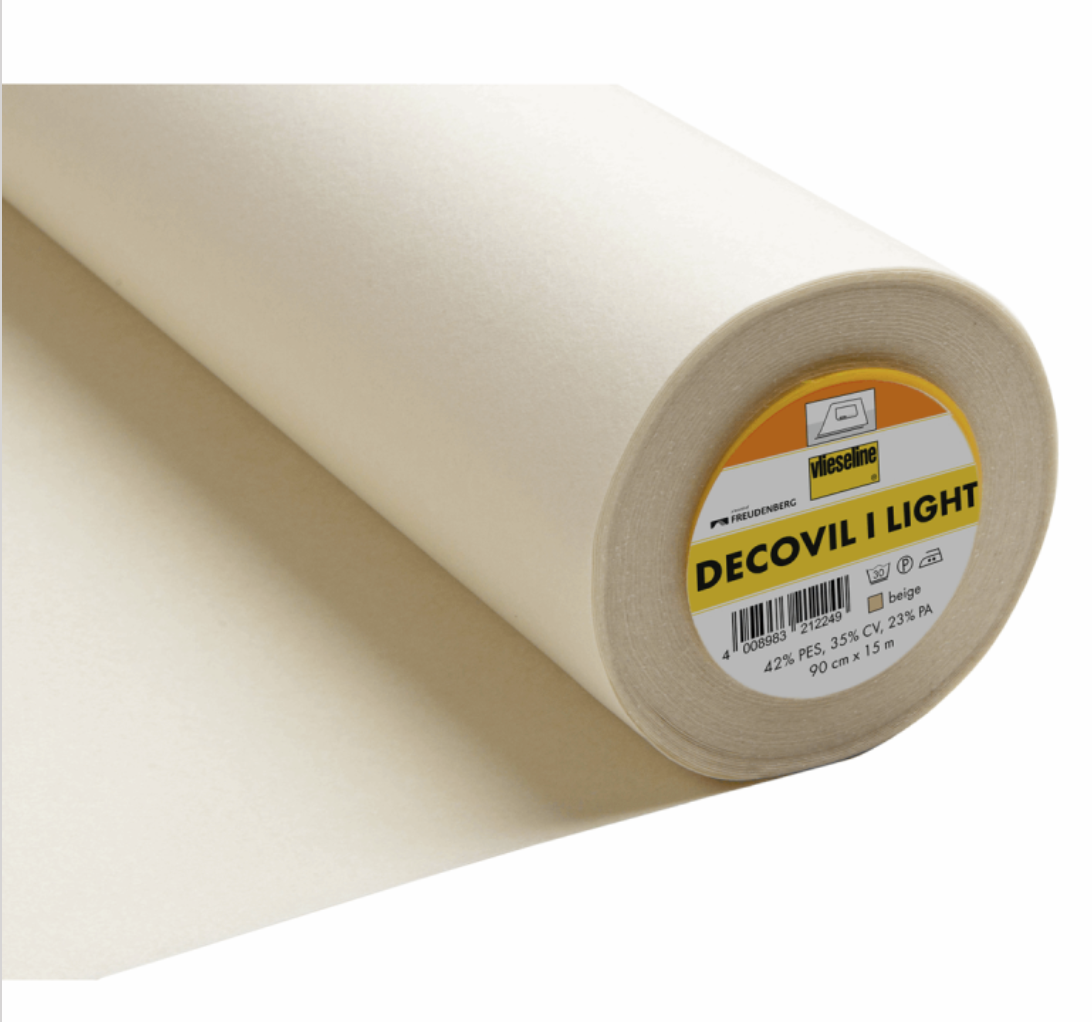 Vlieseline Decovil Light Beige Iron On Fusible Interfacing/Interlining 90cm Wide