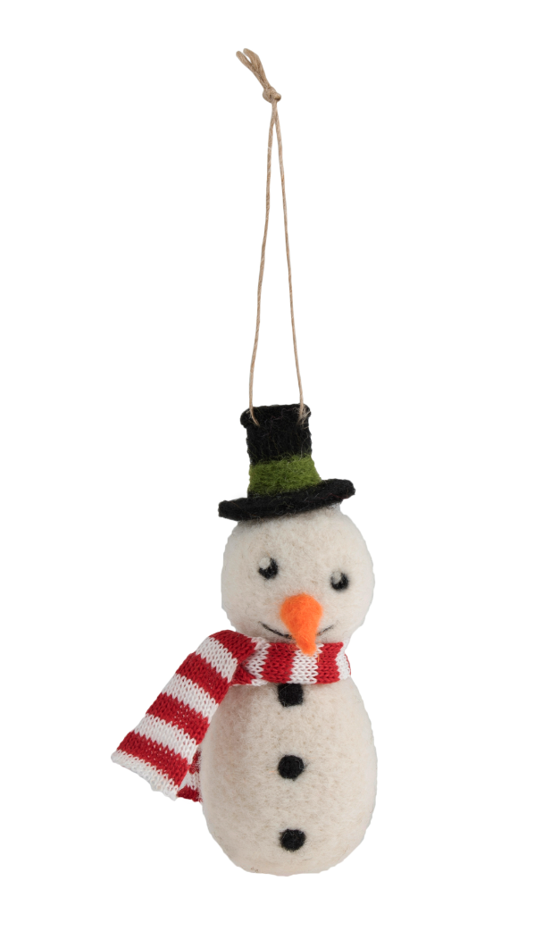 Needle Felting Kit: Snowman