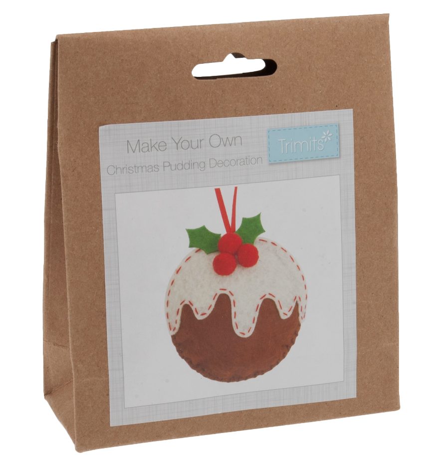 Make Your Own Felt Christmas Pudding