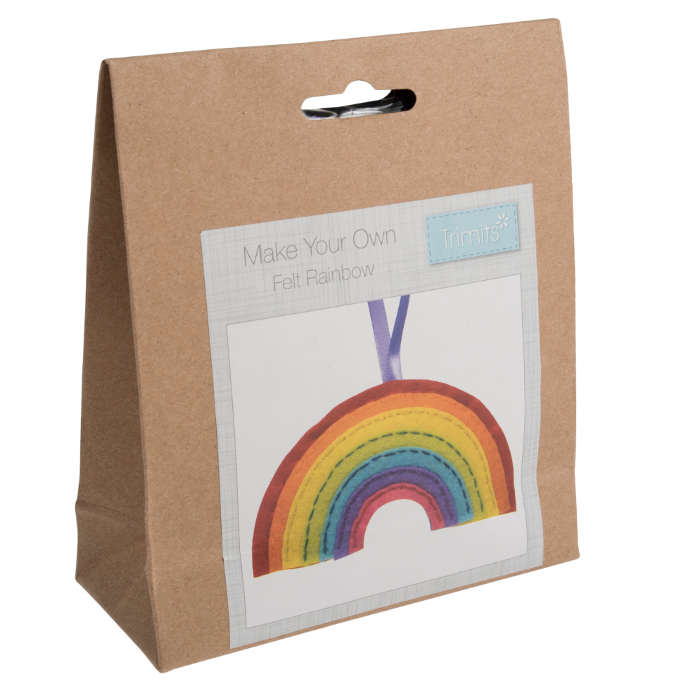 Make Your Own Felt Rainbow