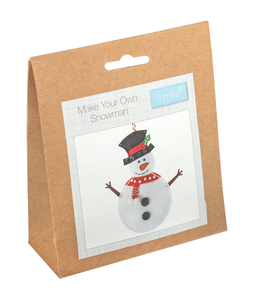 Make Your Own Felt Snowman