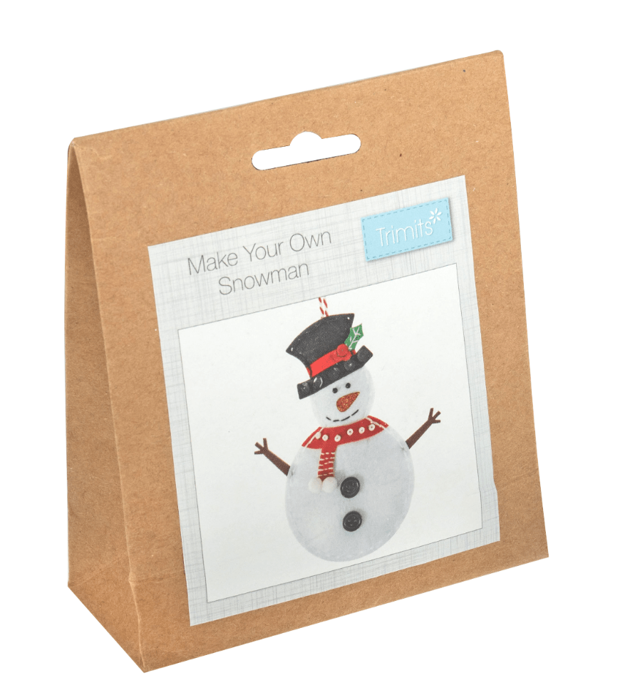 Make Your Own Felt Snowman - Galedi Pins