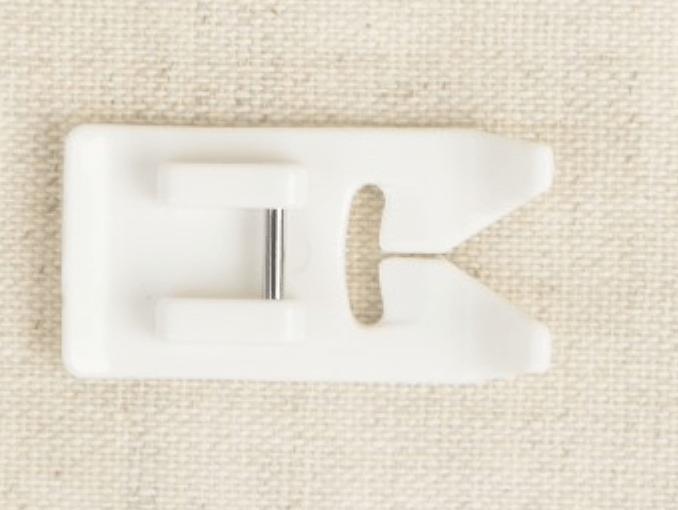 MEDIAC Plastic Snap - On Zig Zag Foot For Sewing Machine - Galedi Pins