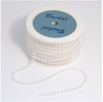 Trim: Bead: Round: 4mm: Clear - Galedi Pins