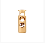 Cord stop/passage 4mm, 2 - holes - Galedi Pins