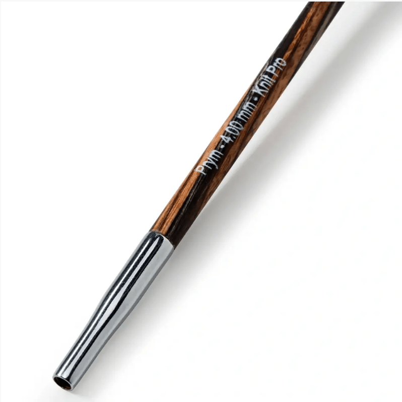 Knitting needle points, Natural, short, 8.7cm - Galedi Pins