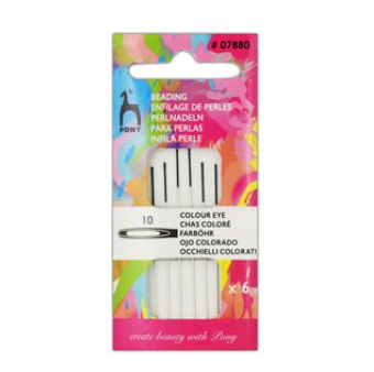 Beading Needles Size 10 – Galedi Pins Pony Hand Needles, Pack of 6
