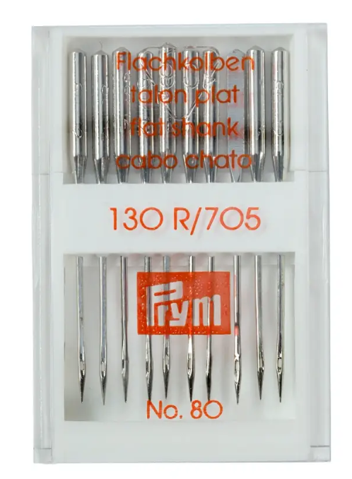 Standard sewing machine needles, 130/705