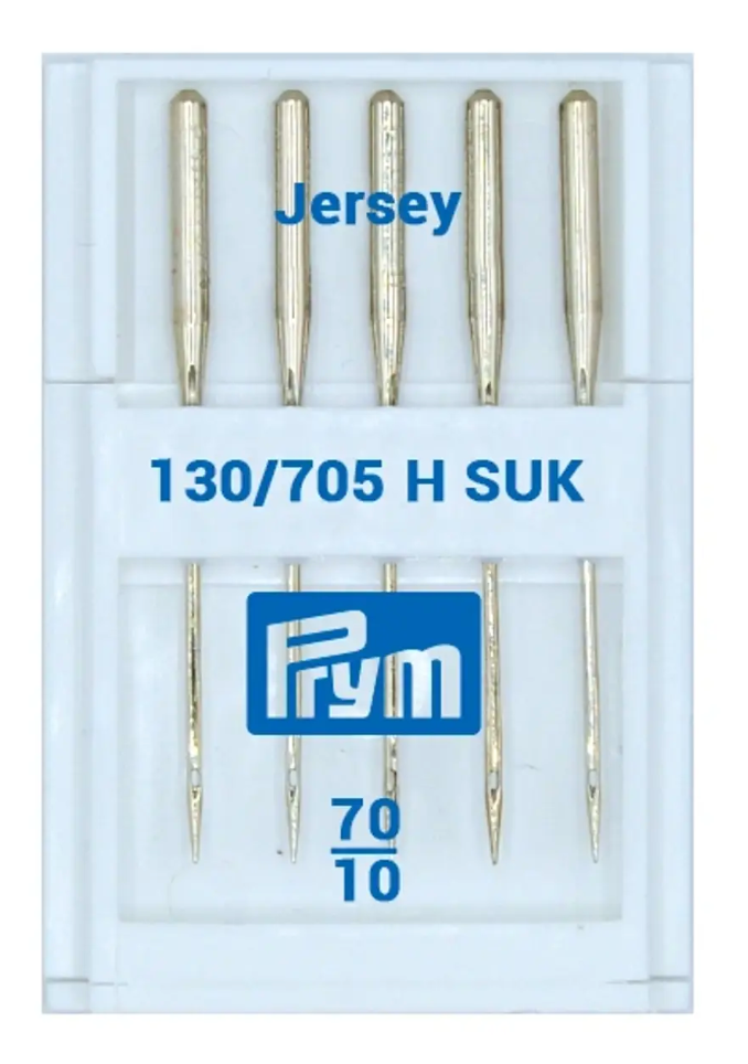 Jersey sewing machine needles, 130/705