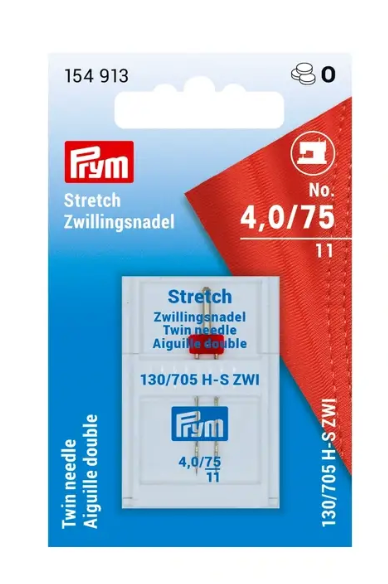 Stretch double sewing machine needles, 130/705