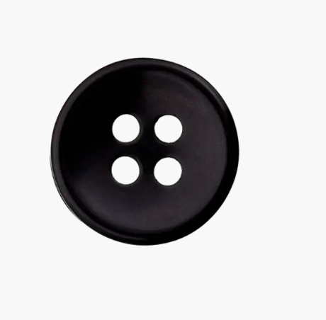 Polyester four-hole button 9mm