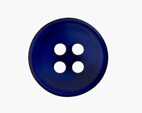 Polyester four-hole button 9mm