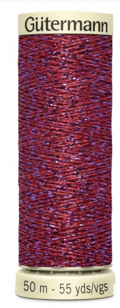 Gutermann Metallic Effect Thread 50m W331 - Galedi Pins