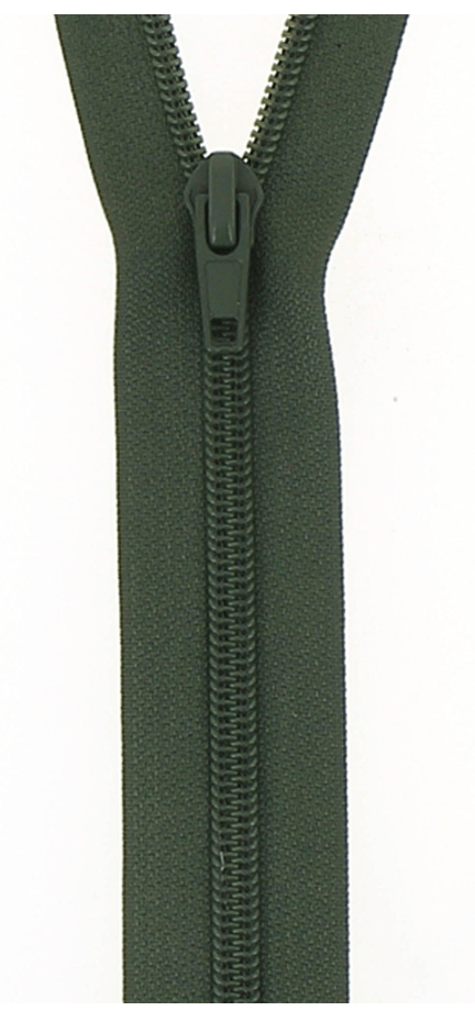 Nylon Open End Zip: 40cm - Galedi Pins