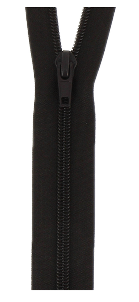 Nylon Open End Zip: 40cm - Galedi Pins