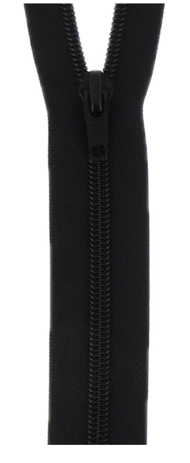 Nylon Open End Zip: 40cm - Galedi Pins