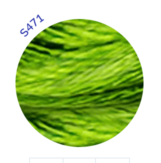 DMC Satin Thread: 6 x 8m: Skeins - Galedi Pins