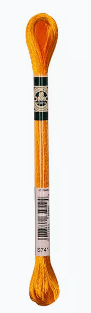 DMC Satin Thread: 6 x 8m: Skeins - Galedi Pins