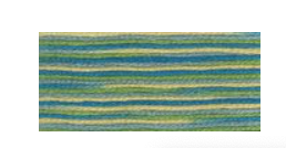 Embroidery Thread, Mouline Colour Variations: 6 x 8m: Skeins, Multicoloured