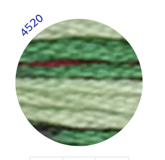 Embroidery Thread, Mouline Colour Variations: 6 x 8m: Skeins, Multicoloured