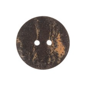 Button: Eco-Conscious: Recycled Coffee Grounds: 2 Hole, 20mm