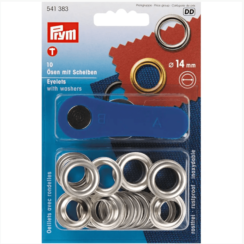 Eyelets and washers, 14.0 mm - Galedi Pins