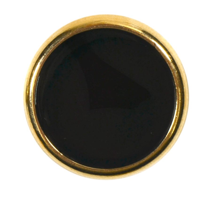 Metallic Rim Shank Button - Galedi Pins