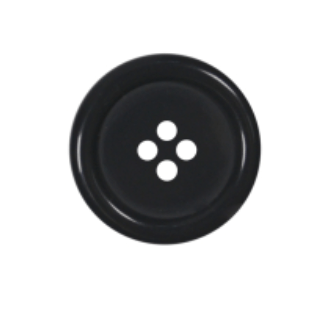 Chunky Rim 4 Hole Button - Galedi Pins