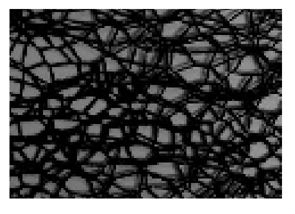 Black polyester mesh ribbon with a textured, irregular pattern.