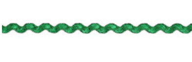 Super Ribbons Lurex Ric Rac Ribbon – Galedi Pins | 13mm x 20m Roll