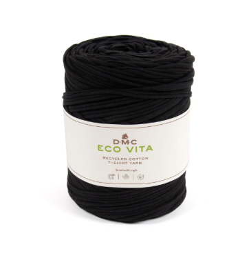 DMC Eco Vita T-Shirt Yarn – 100% Recycled Cotton, 450g Skein