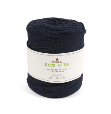 DMC Eco Vita T-Shirt Yarn – 100% Recycled Cotton, 450g Skein