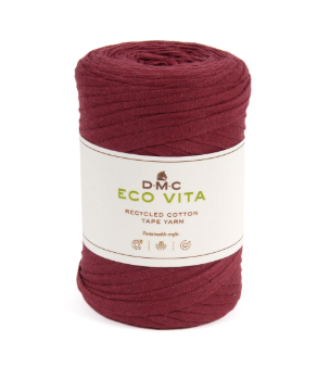 DMC Eco Vita Tape Yarn – 100% Recycled Cotton-Polyester, 250g