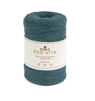DMC Eco Vita Tape Yarn – 100% Recycled Cotton-Polyester, 250g