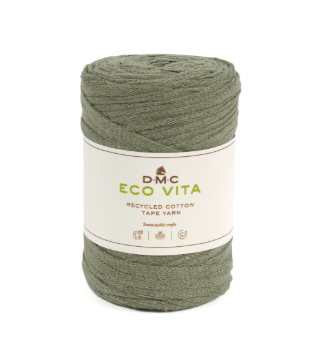 DMC Eco Vita Tape Yarn – 100% Recycled Cotton-Polyester, 250g