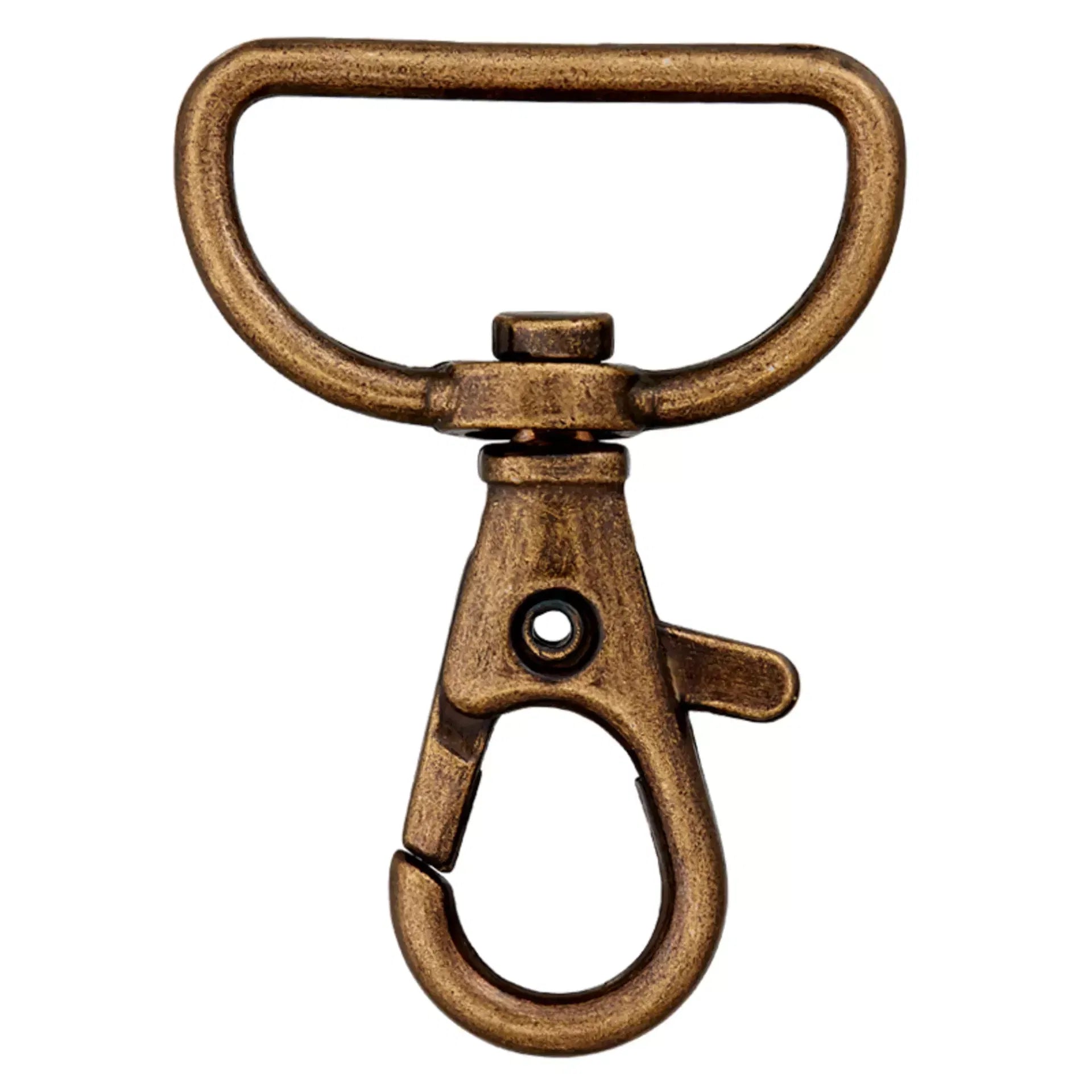 Galedi Pins 20mm Snap Hook – Antique Brass Metal Clip