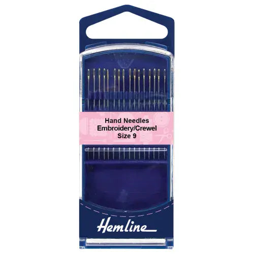 Hemline Hand Needles, Embroidery/Crewel