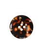 Galedi Pins Multitone Tortoiseshell Polyester Button – 18mm 4 Hole