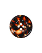 Galedi Pins Multitone Tortoiseshell Polyester Button – 18mm 4 Hole