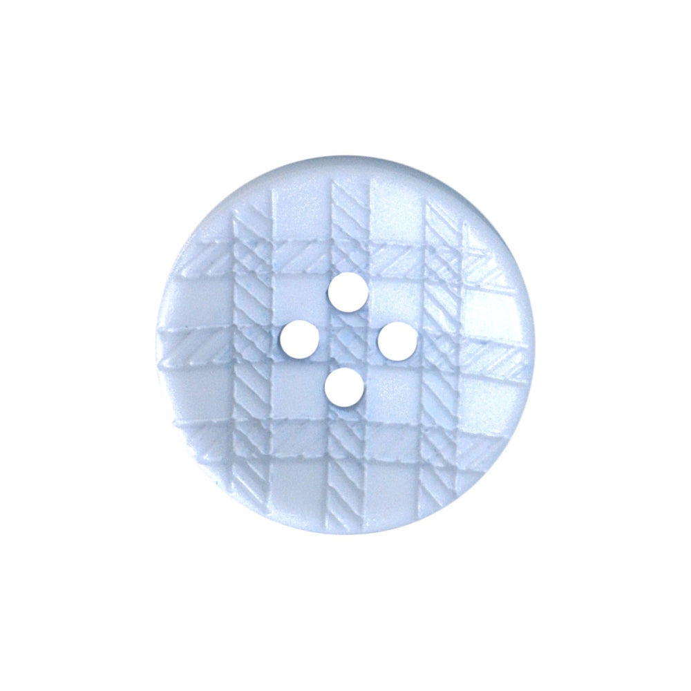 Galedi Pins Lasered Check 4 Hole Recycled Polyester Button 20mm
