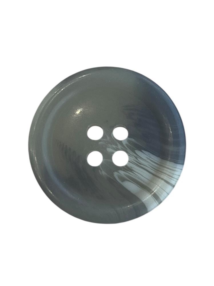 Galedi Pins 22mm Grey Shaded 4 Hole Round Plastic Sewing Button