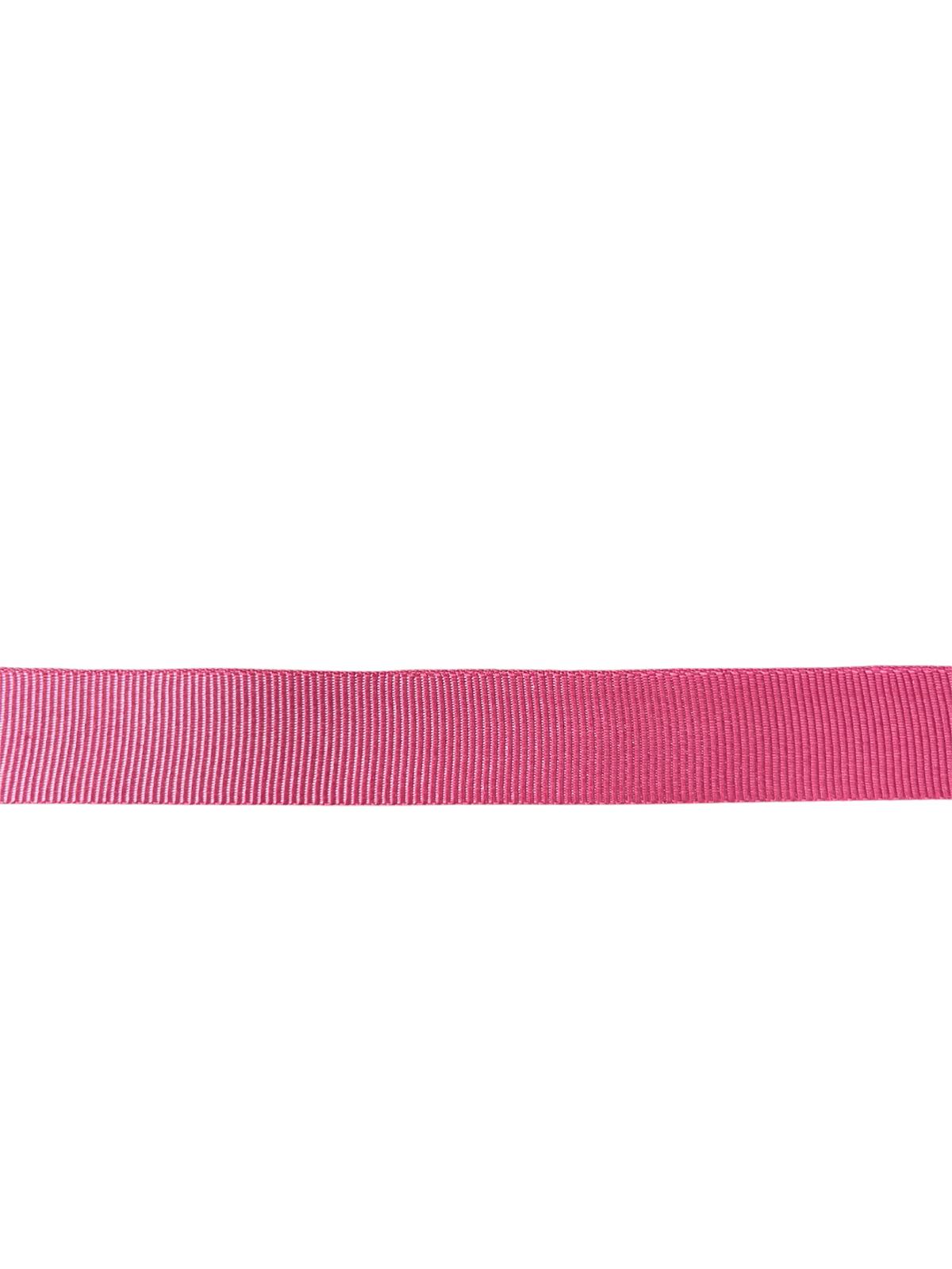 Pink Satin Grosgrain Ribbon - 15mm