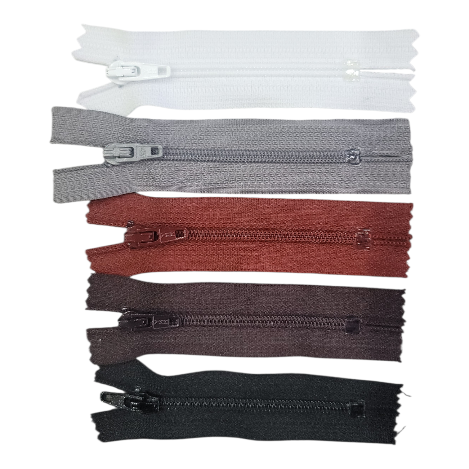 YKK Closed End 2cc Plastic Zip,  8cm