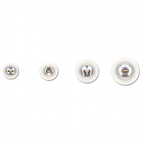 Stephanoise Shell Center Button 2Holes, M60592