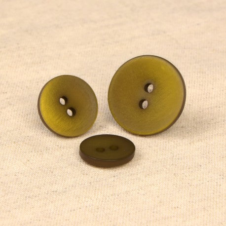 Stephanoise Satiny 2 Hole Sewing Buttons - 15mm/18mm Polyester | M60832