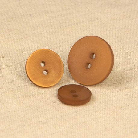 Stephanoise Satiny 2 Hole Sewing Buttons - 15mm/18mm Polyester | M60832