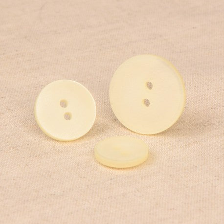Stephanoise Satiny 2 Hole Sewing Buttons - 15mm/18mm Polyester | M60832