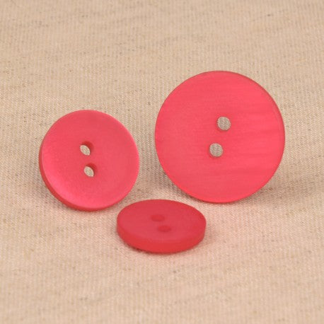 Stephanoise Satiny 2 Hole Sewing Buttons - 15mm/18mm Polyester | M60832
