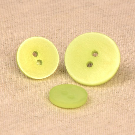 Stephanoise Satiny 2 Hole Sewing Buttons - 15mm/18mm Polyester | M60832